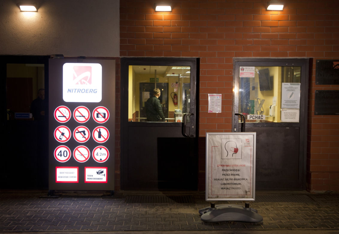 Potężna eksplozja w fabryce materiałów wybuchowych NitroErg w Krupskim Młynie