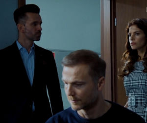 M jak miłość odcinek 1436, Anka (Weronika Rosati), Kamil (Marcin Bosak), Andrzej (Krystian Wieczorek)