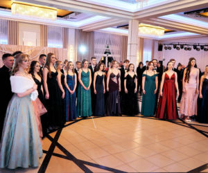 Studniówka siedleckiej Królówki 2026 - walc i polonez