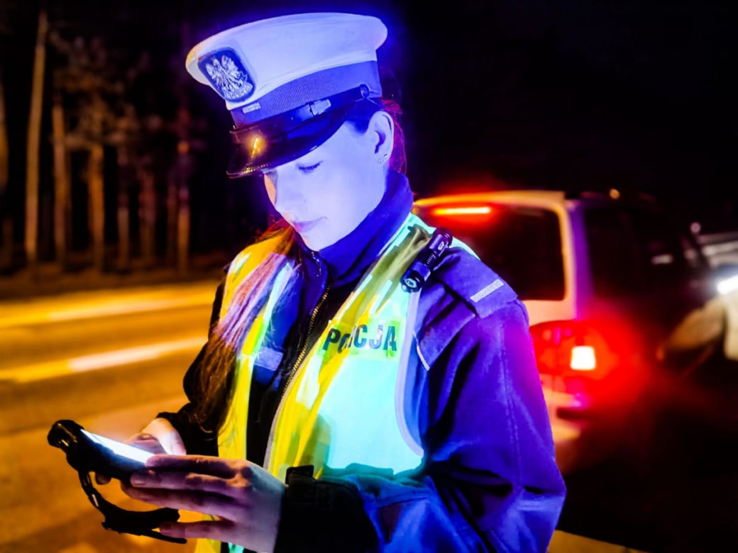 Policjantki na granicy polsko-białoruskiej