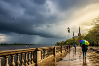 Dzień pełen niespodzianek w Szczecinie. Kto zaryzykuje wyjście bez parasola?