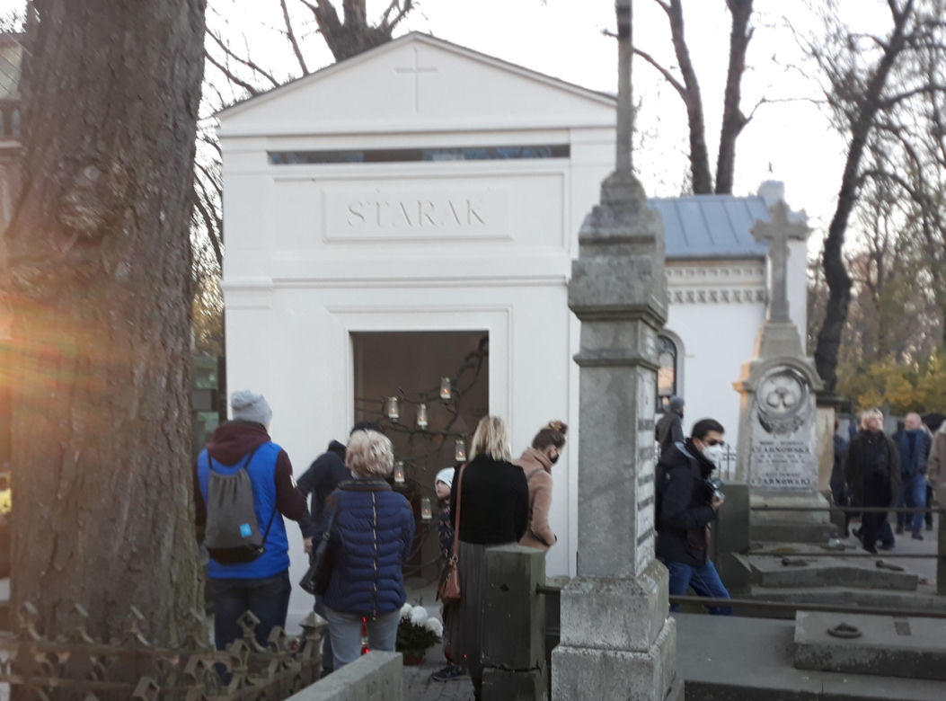 Grób Piotra Woźniaka-Staraka