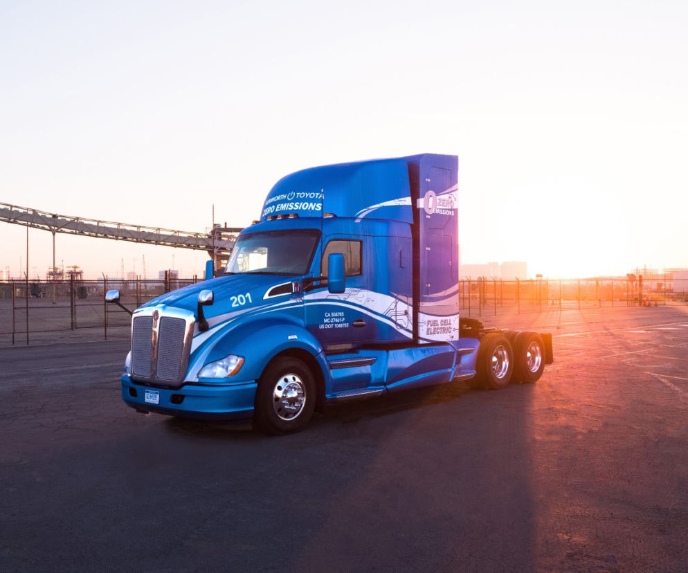 Wodorowa ciężarówka Toyoty, Kenworth T680s