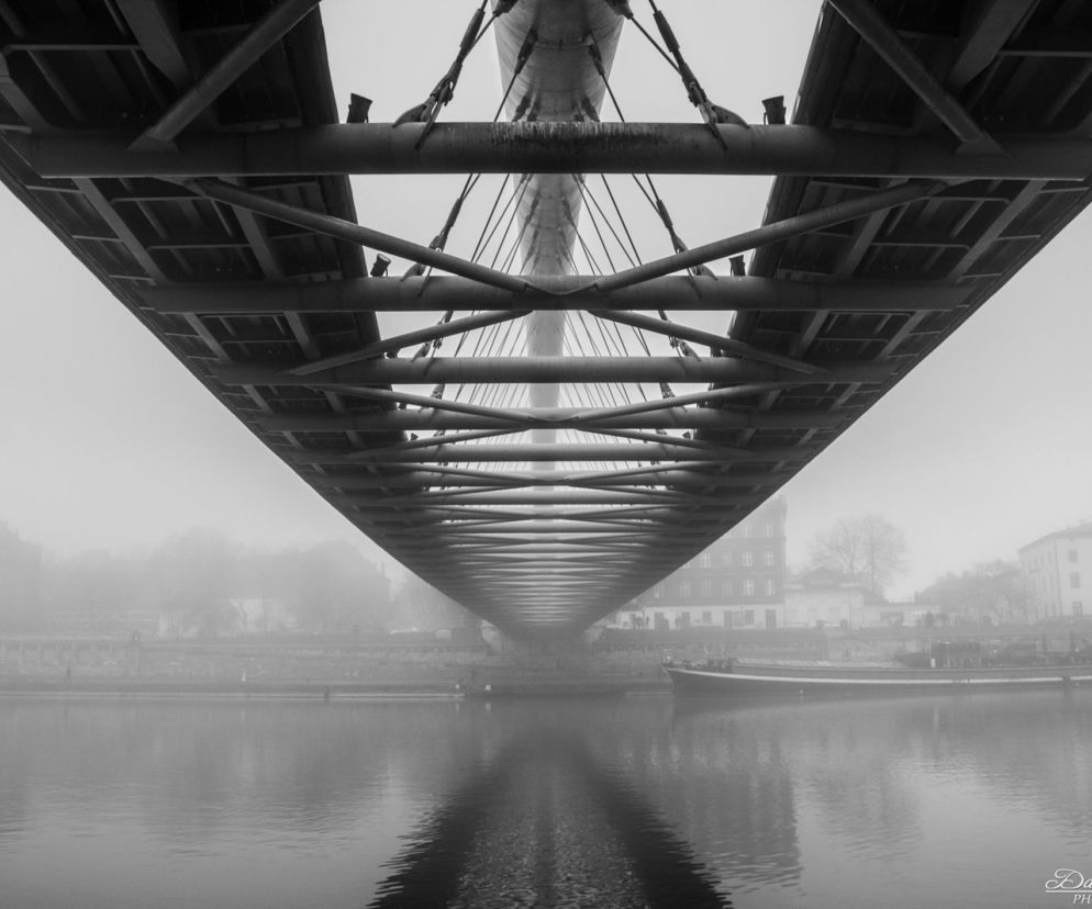 Kraków we mgle