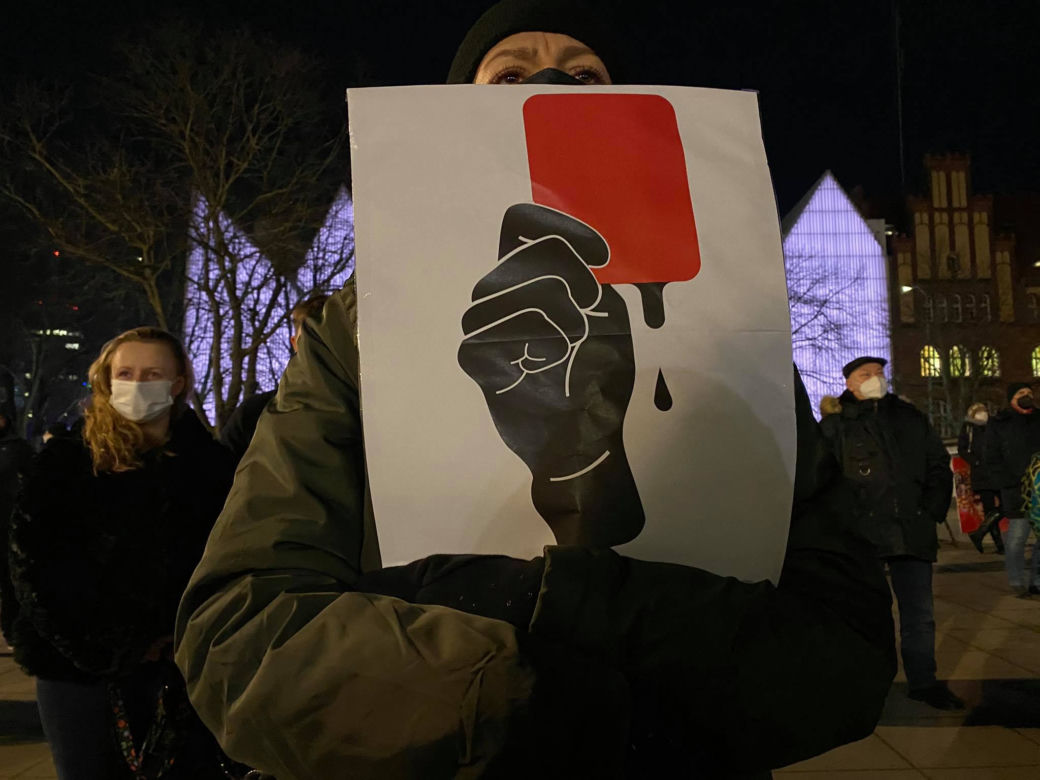 Plac Solidarności w Szczecinie, Strajk Kobiet