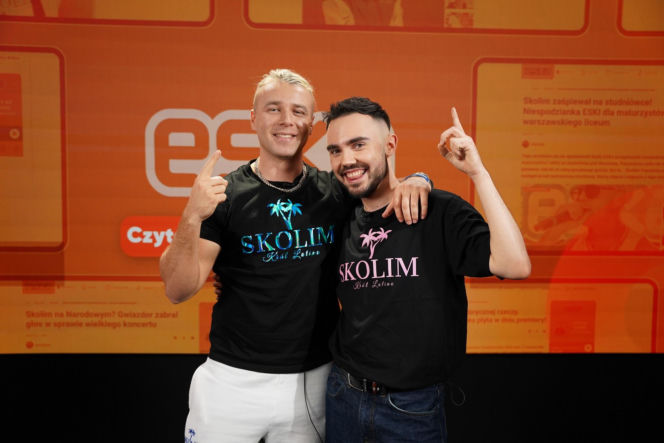 Skolim w studiu Eski