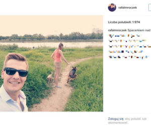 Rafał Mroczek i jego dziewczyna Joanna Skrzyszewska