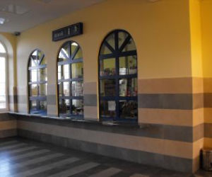 Dworzec w Nałęczowie po modernizacji