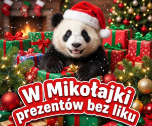 Kartka z życzeniami na Mikołajki