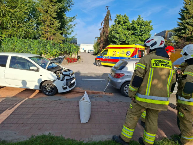 Wypadek w Warszówku