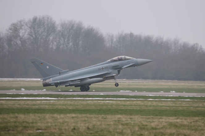 150 żołnierzy Bundeswehry i Eurofightery w Malborku. Misja potrwa do marca 2026 roku