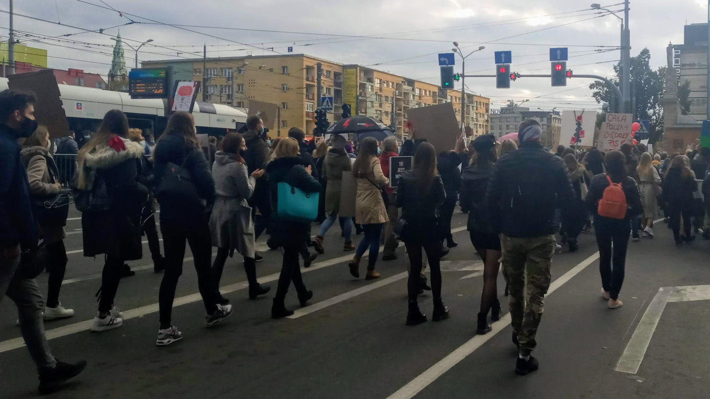 Protest kobiet w Szczecinie - 28.10.2020