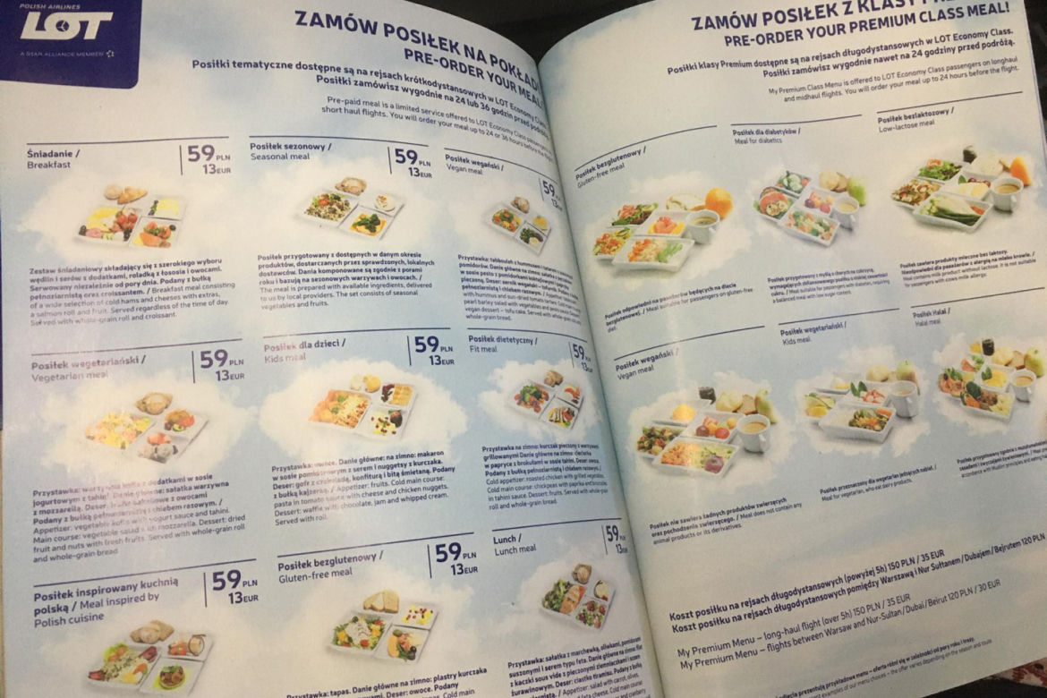 Drożyzna w samolocie