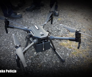 Nowosolscy policjanci polowali z dronem na kierowców