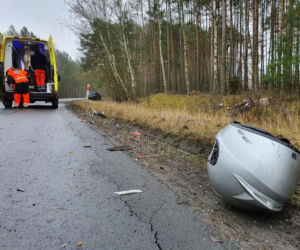 Koszmarny wypadek niedaleko Torunia. Nie żyje motocyklista