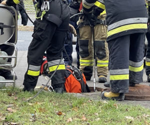 Dramat w Śródmieściu. Mężczyzna wpadł do kanału