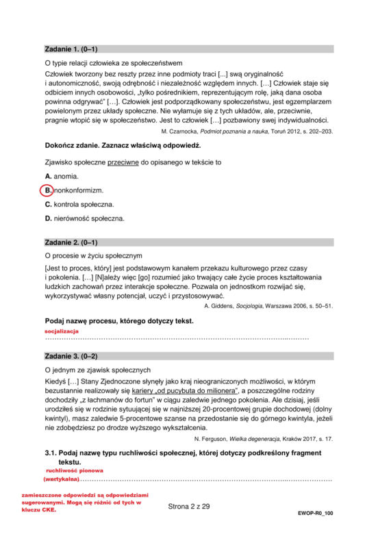 Matura 2022: WOS rozszerzony. Arkusze CKE, zadania, pytania. Poziom rozszerzony	