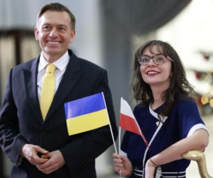 Wołodymyr Zełenski w polskim Sejmie