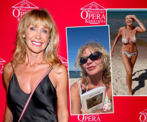 58-letnia Beata Ścibakówna w kusym bikini szaleje nad Bałtykiem. Królowa polskich plaż!