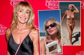 58-letnia Beata Ścibakówna w kusym bikini szaleje nad Bałtykiem. Królowa polskich plaż!