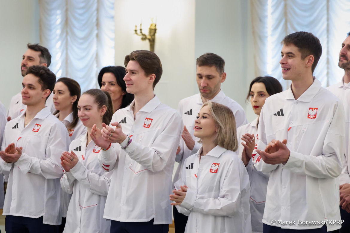 Semirunnij, Kurakowa i reszta olimpijczyków u Karola Nawrockiego