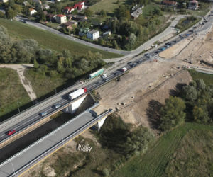 Budowa mostu w Sandomierzu