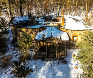 Ruiny domu Wedla w Otwocku