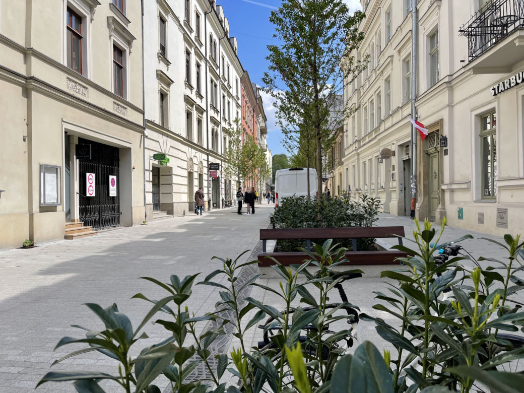 Zieleń w centrum miasta. Tak zmienia się ul. Krupnicza w Krakowie! 