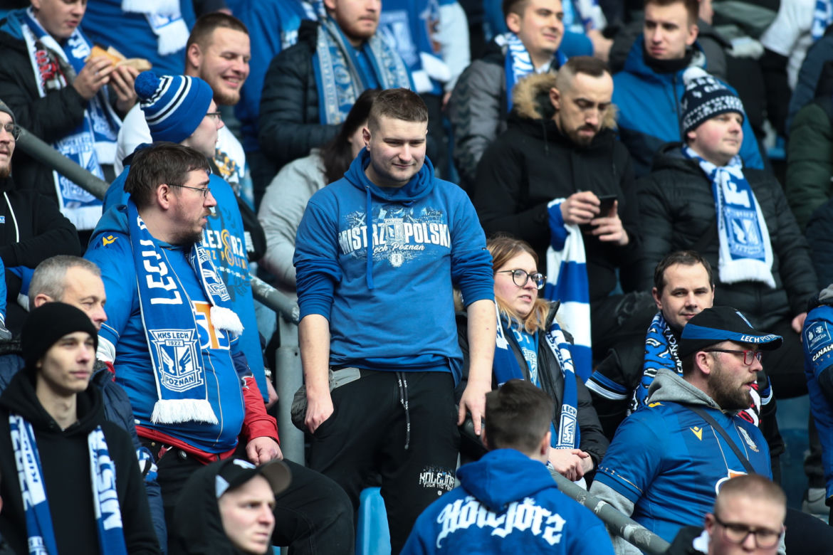 Piast Gliwice - Lech Poznań ZDJĘCIA KIBICÓW 