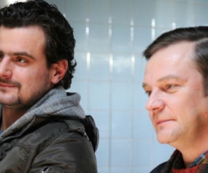 Komisarz Alex 3 sezon odc. 39. Michał Orlicz (Antoni Pawlicki), Ryszard Puchała (Ireneusz Czop)