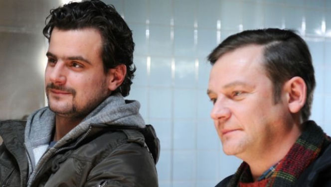 Komisarz Alex 3 sezon odc. 39. Michał Orlicz (Antoni Pawlicki), Ryszard Puchała (Ireneusz Czop)