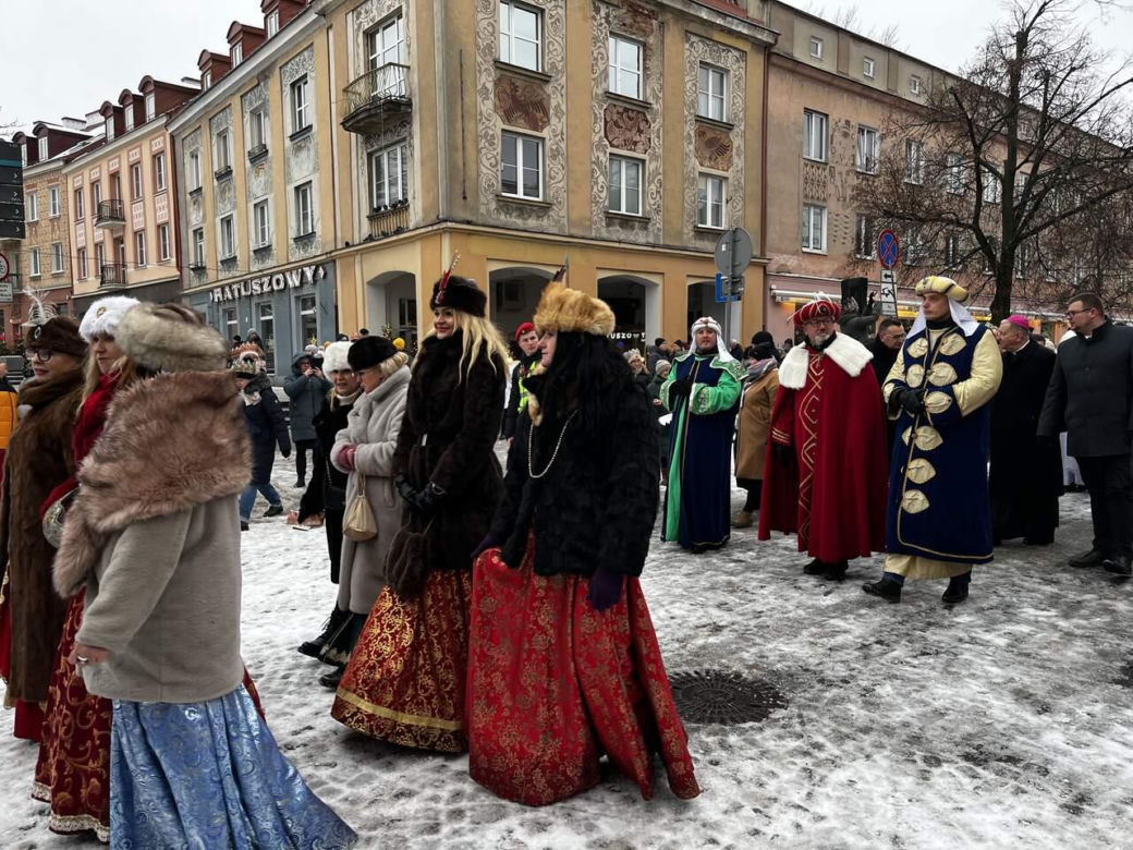Orszak Trzech Króli 2025 na ulicach Białegostoku