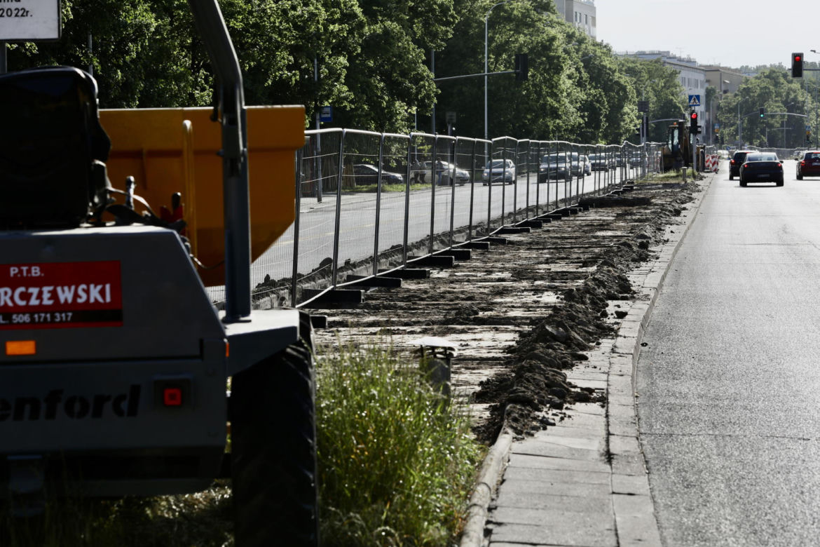 Zacznie się koszmar dla kierowców w Warszawie. Rusza budowa tramwaju do Wilanowa i kolektora na ścieki
