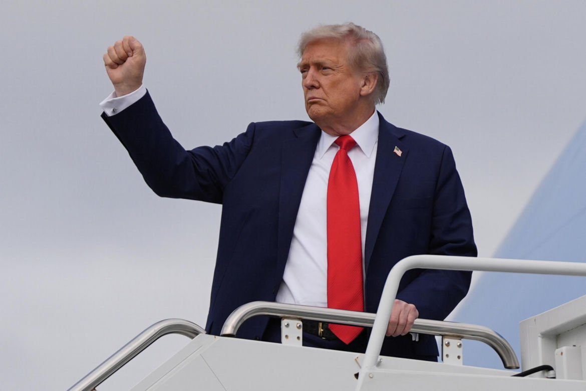 Wojciech Fibak i Donald Trump