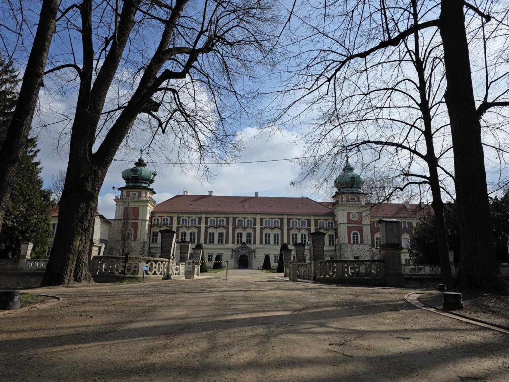 Wiosna w łańcuckim parku