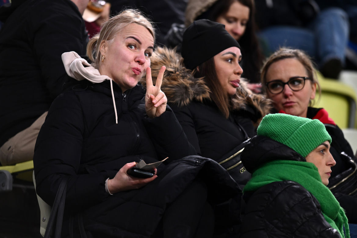 Kibice na meczu Lechia - Śląsk. Zobacz zdjęcia z trybun!