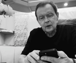Jan Frycz na nagraniu Krzysztofa Skoniecznego