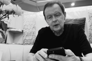 Jan Frycz na nagraniu Krzysztofa Skoniecznego