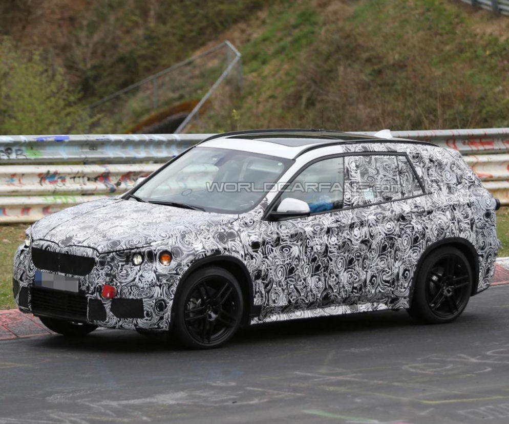 BMW X1 2015 - zdjęcia szpiegowskie