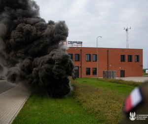 Atak z drona, eksplozja i uciekający dywersanci. Wojsko podjęło natychmiastowe działania