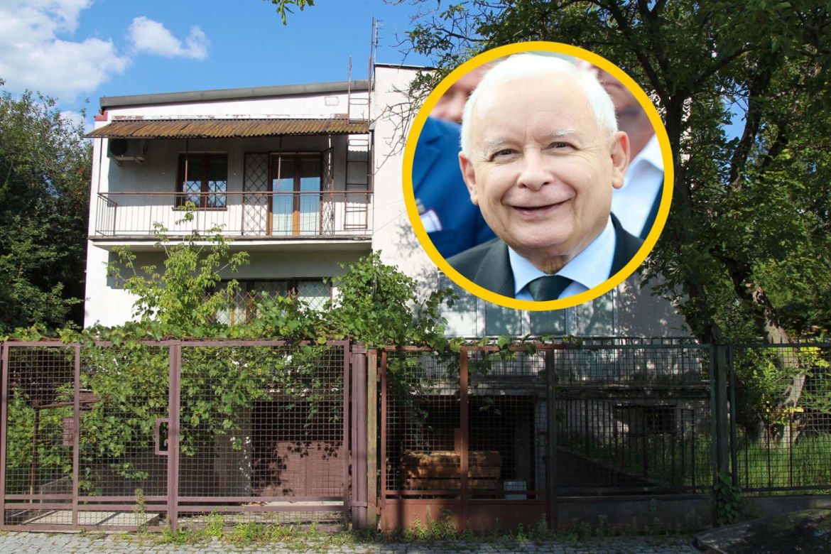Tak mieszka Jarosław Kaczyński