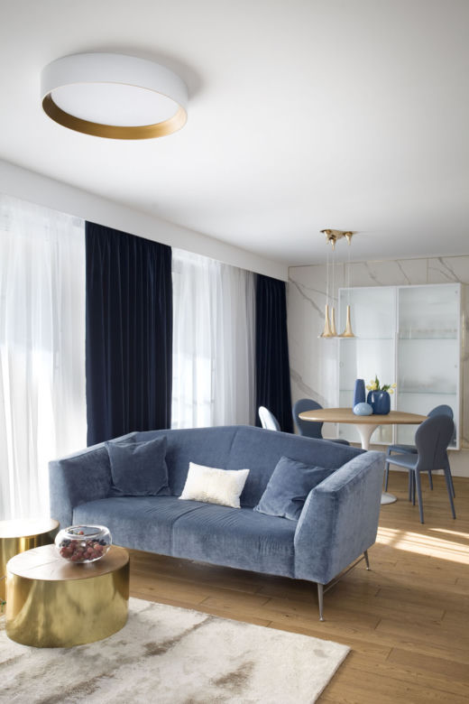 Eleganckie wnętrze apartamentu