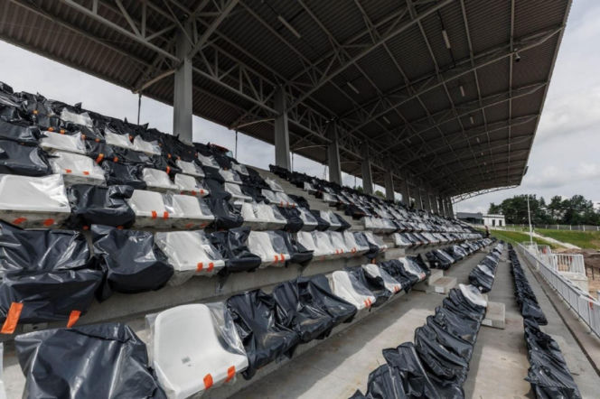 Remont stadionu Granatu w Skarżysku (lipiec 2026)