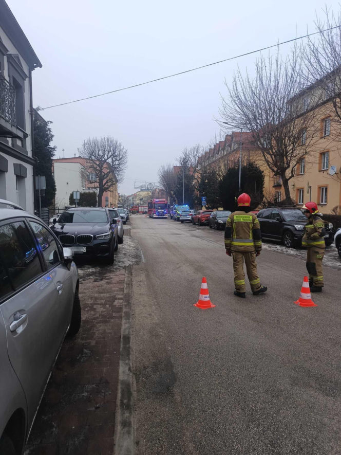 Podejrzana przesyłka w prokuraturze w Olkuszu