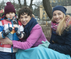 Nie rób scen. Joanna Brodzik, Monika Mariotti