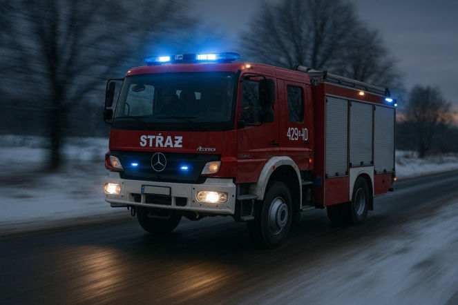 Auto wjechało w dom wielorodzinny! Wiele osób ewakuowanych