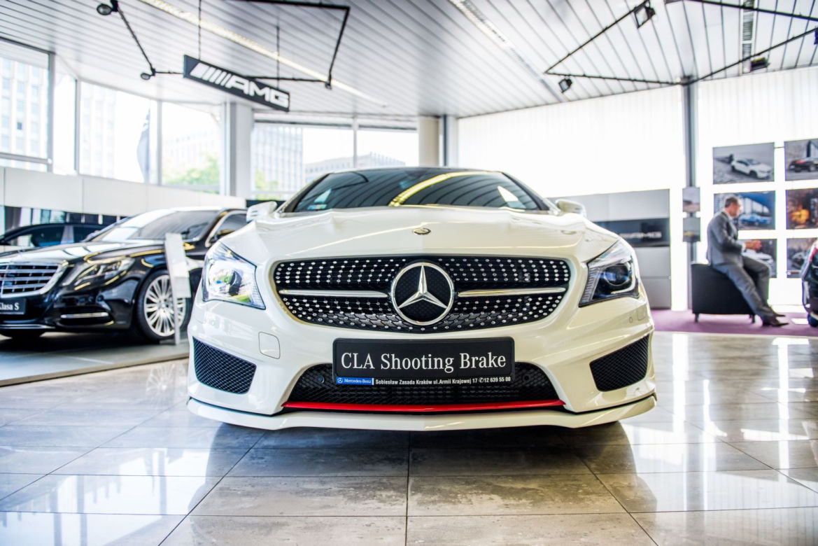 Mercedes CLA250 Shooting Brake Kamila Stocha