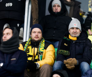 GKS Katowice - Pogoń Szczecin, zdjęcia kibiców i zawodników z meczu 17. kolejki PKO BP Ekstraklasy