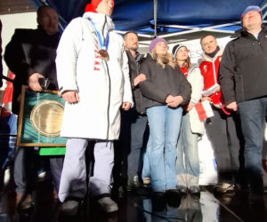 Powitanie Kacpra Tomasiaka w Bystrej 18.02.2026