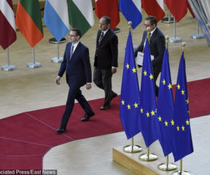 Premier Mateusz Morawiecki w Brukseli